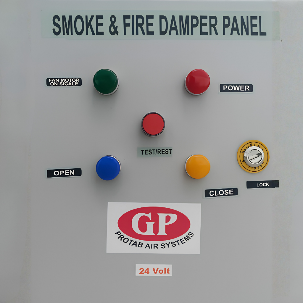 Fire Damper Control Panel Manufacturer in Delhi | 24V & 8-16 Ch ...